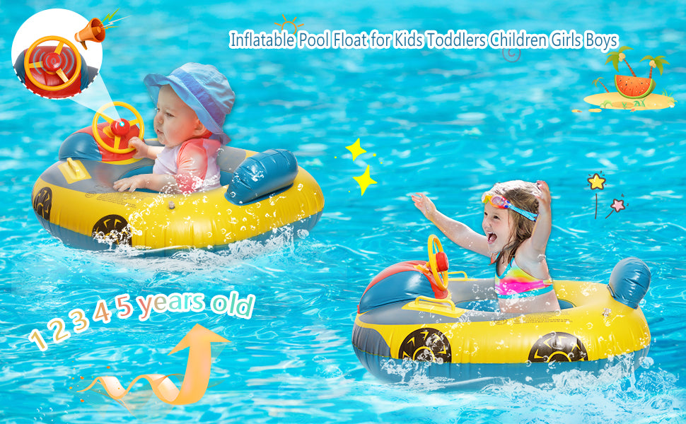 Flotadores de Coche Multicolor Playero