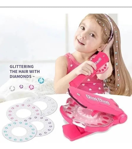 MAQUINA PARA ADORNAR CABELLO BRILLOS