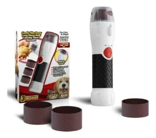 Cortador Uñas Mascotas con Limas 360°