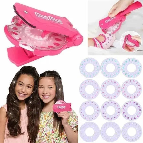 MAQUINA PARA ADORNAR CABELLO BRILLOS